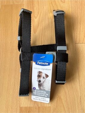 Petmate Black Dog Harness